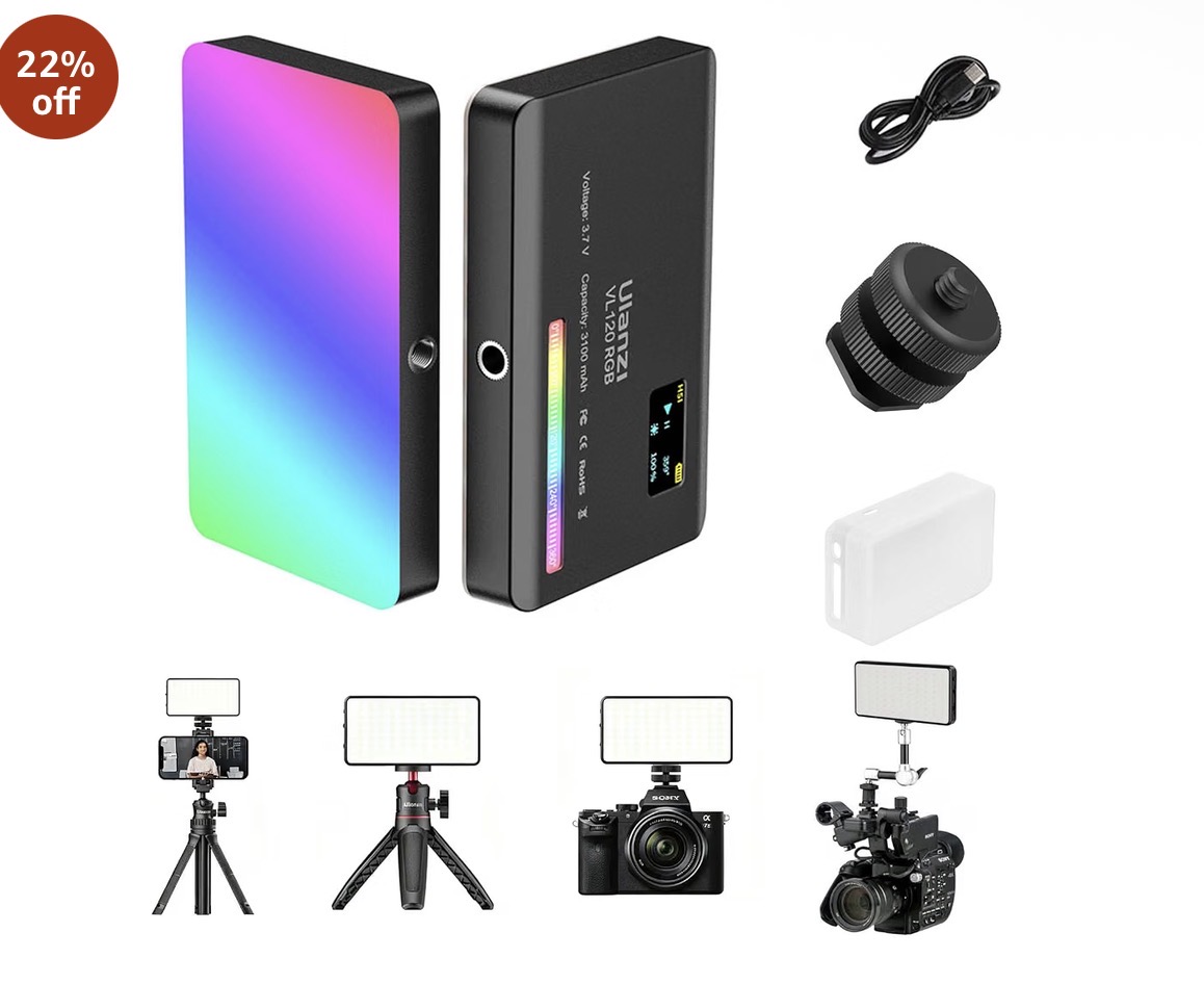 Poket LED  on-camera light